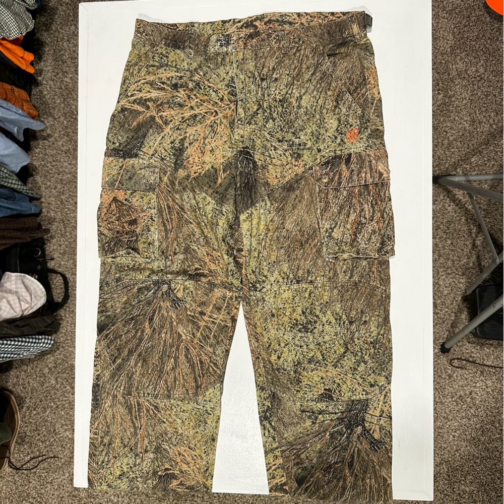 Game Winner Mossy Oak Brush Cargo Pants Large.